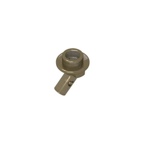 Gobricks,Bar, Angled with Stud on End,65578