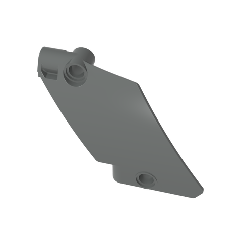 Gobricks,Technic Panel Curved 5 x 7 Parallelogram Left,80267