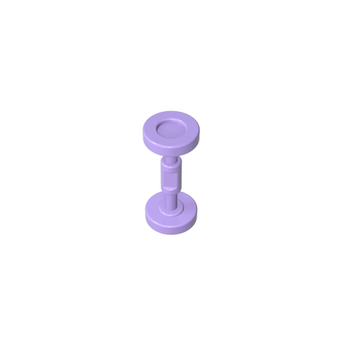 Gobricks,Wheel Skateboard/ Trolley,2496