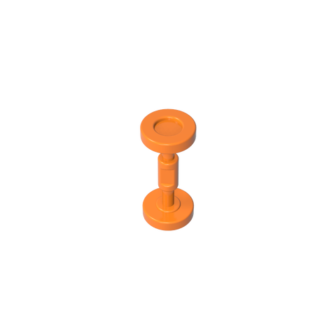 Gobricks,Wheel Skateboard/ Trolley,2496