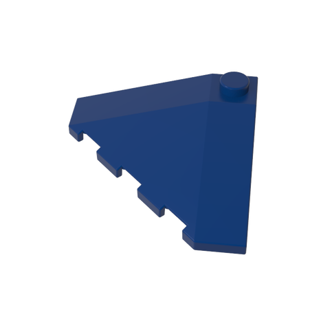 Gobricks,Wedge Sloped 18° 4 x 4 Corner,43708
