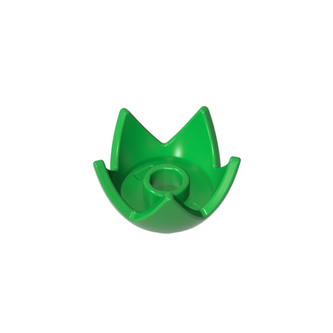 Gobricks,Minifig Crown/ Egg Shell Half,39262