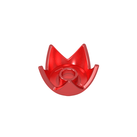 Gobricks,Minifig Crown/ Egg Shell Half,39262