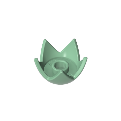 Gobricks,Minifig Crown/ Egg Shell Half,39262