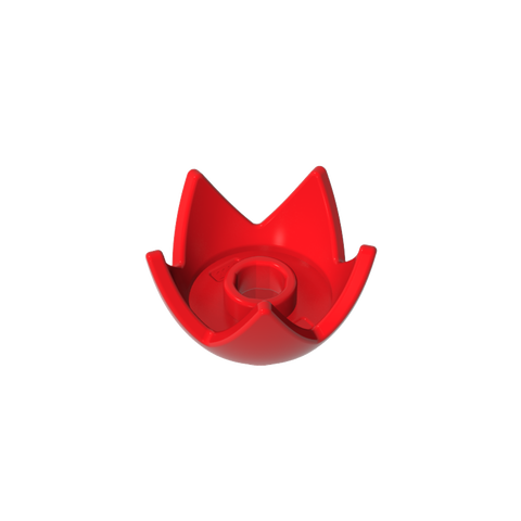 Gobricks,Minifig Crown/ Egg Shell Half,39262