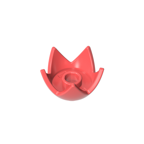 Gobricks,Minifig Crown/ Egg Shell Half,39262