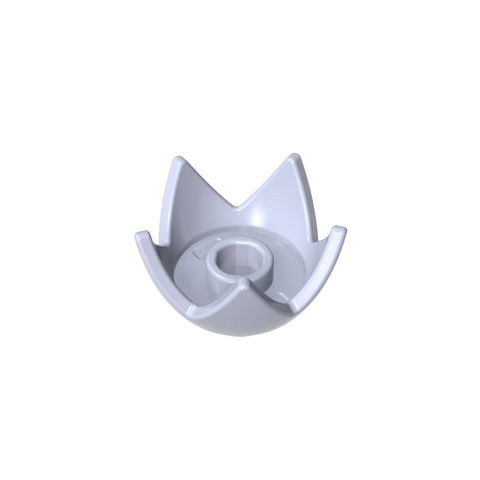 Gobricks,Minifig Crown/ Egg Shell Half,39262