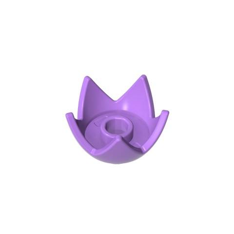 Gobricks,Minifig Crown/ Egg Shell Half,39262