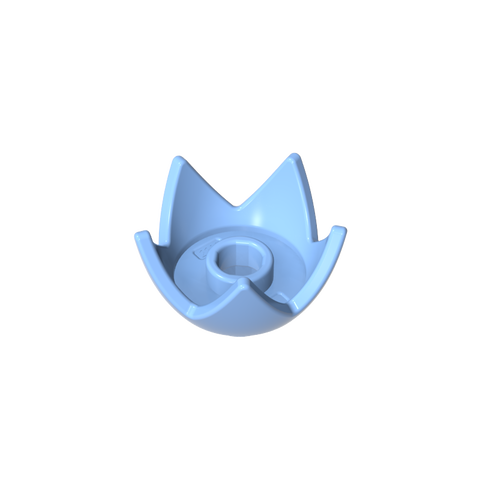 Gobricks,Minifig Crown/ Egg Shell Half,39262
