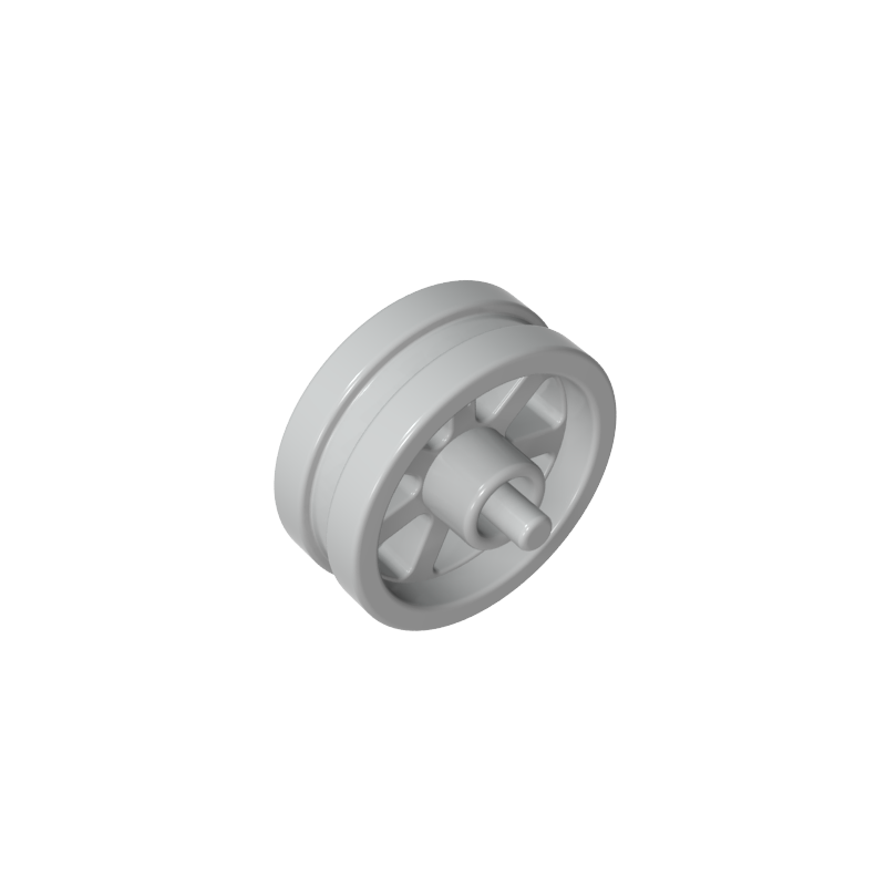 Gobricks,Wheel 15 x 6 City Motorcycle,50862