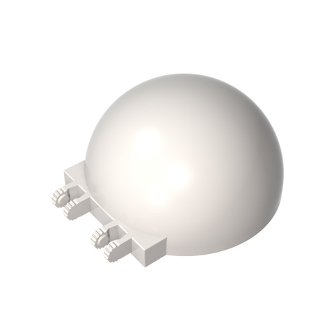 Gobricks,Windscreen 6 x 6 x 3 Canopy Half Sphere with Dual 2 Fingers,50747