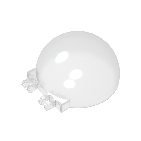Gobricks,Windscreen 6 x 6 x 3 Canopy Half Sphere with Dual 2 Fingers,50747