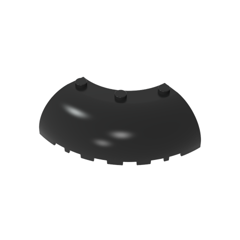 Gobricks,Brick Round Corner 6 x 6 x 2,87559