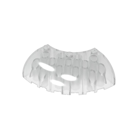 Gobricks,Brick Round Corner 6 x 6 x 2,87559