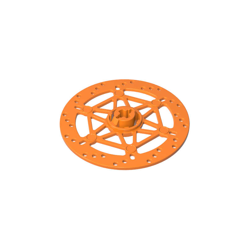 Gobricks,Brake Disc 6 x 6,65416