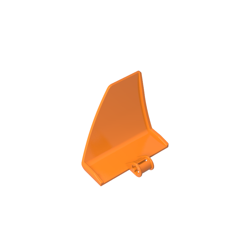 Gobricks,5x4x3 tech panel tapered left,80272