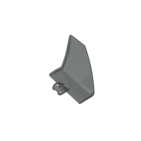 Gobricks,5x4x3 Tech Panel Tapered Right,80271