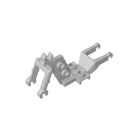 Gobricks,Vehicle Base, Motorcycle Chassis, Clip for Handle,18896