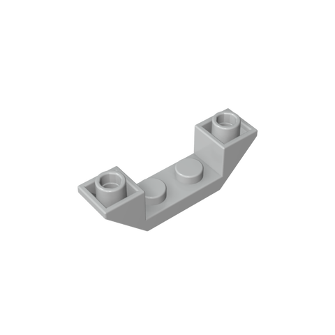 Gobricks,Slope Inverted 45° 4 x 1 Double with 1 x 2 Cutout,32802