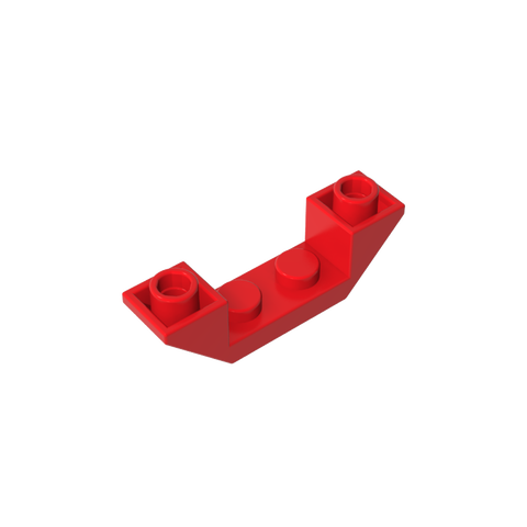Gobricks,Slope Inverted 45° 4 x 1 Double with 1 x 2 Cutout,32802