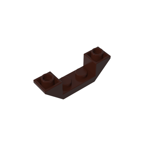 Gobricks,Slope Inverted 45° 4 x 1 Double with 1 x 2 Cutout,32802