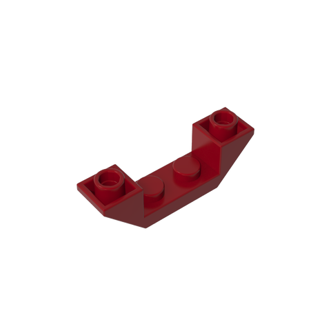 Gobricks,Slope Inverted 45° 4 x 1 Double with 1 x 2 Cutout,32802