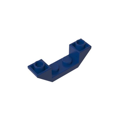 Gobricks,Slope Inverted 45° 4 x 1 Double with 1 x 2 Cutout,32802