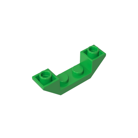 Gobricks,Slope Inverted 45° 4 x 1 Double with 1 x 2 Cutout,32802