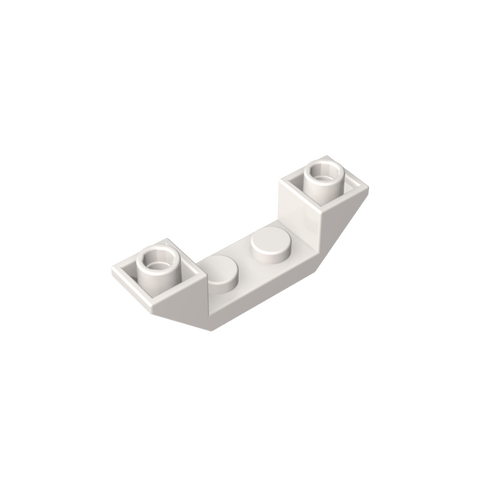 Gobricks,Slope Inverted 45° 4 x 1 Double with 1 x 2 Cutout,32802