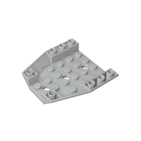 Gobricks,Wedge Sloped Inverted 6 x 6 x 1 Triple,29115