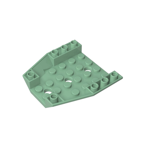 Gobricks,Wedge Sloped Inverted 6 x 6 x 1 Triple,29115