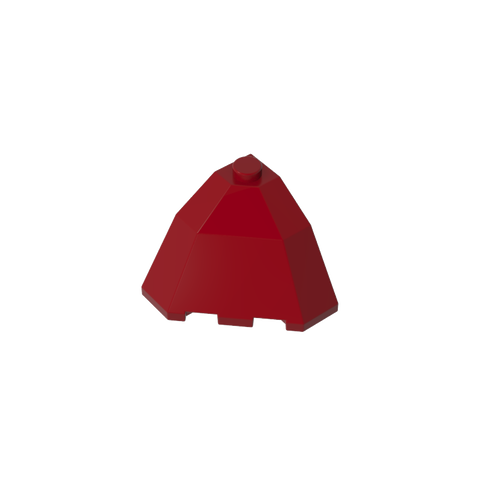 Gobricks,Wedge Sloped 3 x 3 x 2 Facet Top,2463