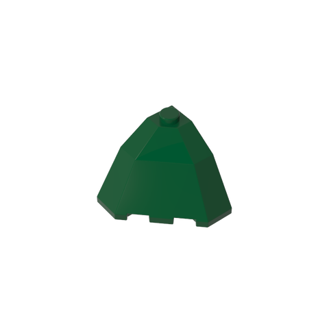 Gobricks,Wedge Sloped 3 x 3 x 2 Facet Top,2463