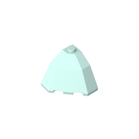 Gobricks,Wedge Sloped 3 x 3 x 2 Facet Top,2463