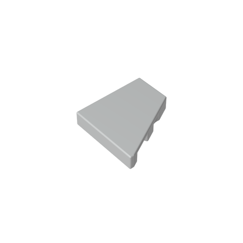 Gobricks,2x2 wedge light panel (right),gds2232,gds2232-2