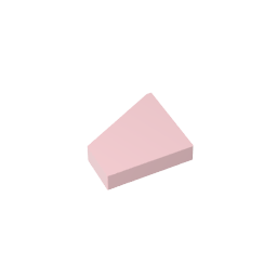 Gobricks,2x2 wedge light panel (right),gds2232,gds2232-2