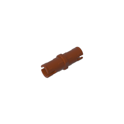 Gobricks,Technic Pin with Friction Ridges Lengthwise, without Center Slots,4459