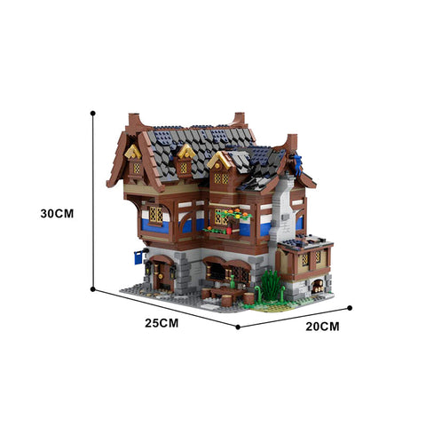 (Gobricks version)MOC-70187 MEDIEVAL TAVERN & INN