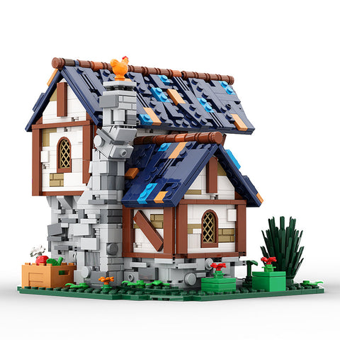 (Gobricks version) 1034 pcs Farm Cottage