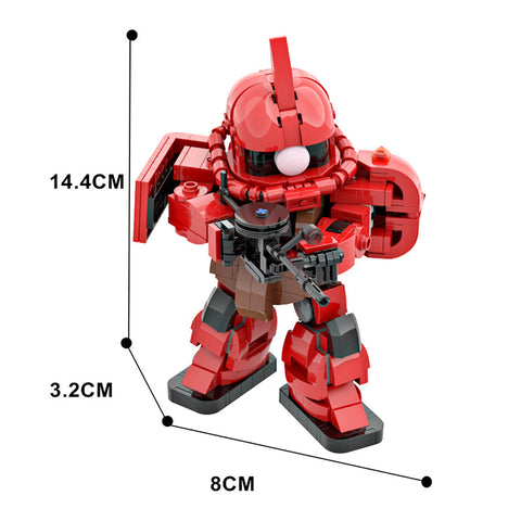 (Gobricks version) 686pcs MOC-52507 ZAKU II