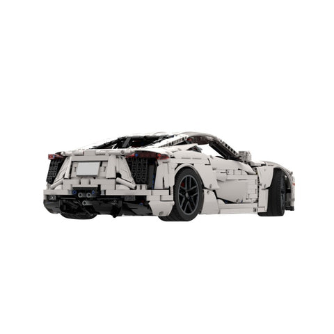 (Gobricks version) 4091pcs MOC-186809 Lexus LFA 1:8