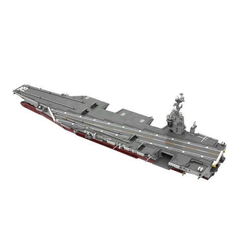 (Gobricks version) 5971pcs MOC-192566 CVN-78 Gerald R. Ford | Aircraft Carrier - 1:300 Scale