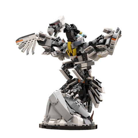 (Gobricks version) 950pcs MOC-117996 Horizon Zero Dawn Stormbird with Stand