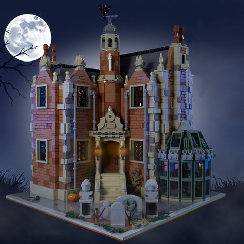 (Gobricks version) 2098pcs MOC-195520 Modular Haunted Mansion