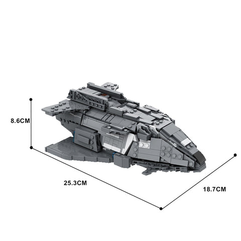 (Gobricks version) 943 pcs MOC-133511 Federal Gunship