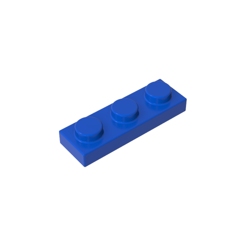 Gobricks,Plate 1 x 3,3623