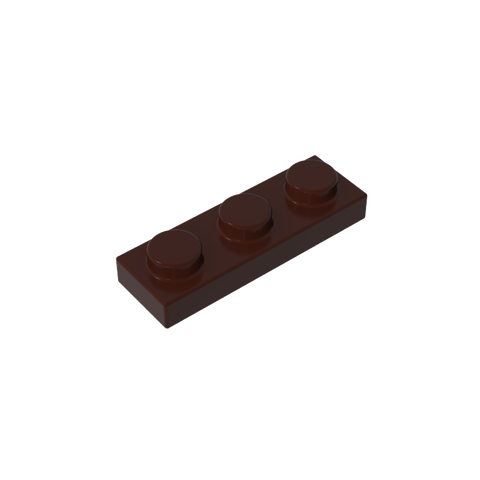 Gobricks,Plate 1 x 3,3623