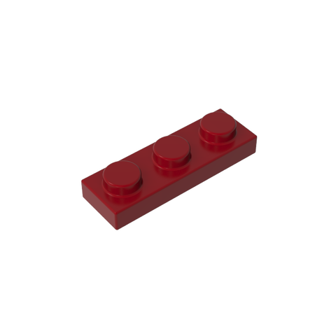Gobricks,Plate 1 x 3,3623