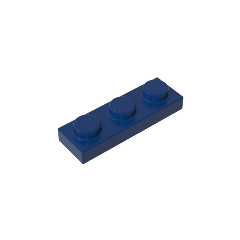 Gobricks,Plate 1 x 3,3623