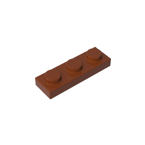 Gobricks,Plate 1 x 3,3623